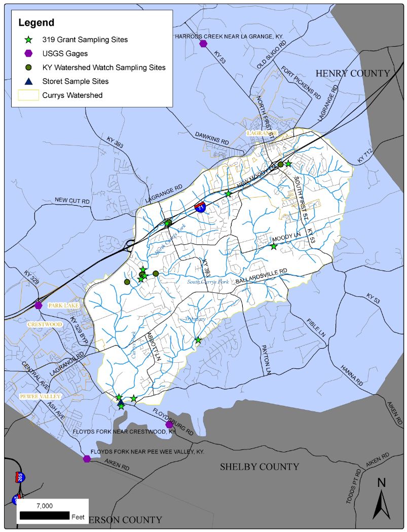 Currys Fork Watershed Maps | Oldham County Fiscal Court